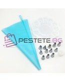 12бр сладкарски накрайници с пош